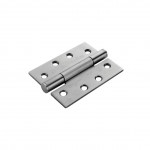 Carlisle Brass Eurospec Grade 14 Concealed Bearing Triple Knuckle Hinge 100mm x 76mm - Square corners