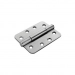 Carlisle Brass Eurospec Grade 14 Concealed Bearing Triple Knuckle Hinge 100mm x 76mm - Radius corners