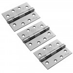 Carlisle Brass Eurospec Enduro Grade 13 Ball Bearing Hinge 102mm x 76mm - Square corners