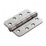 Carlisle Brass Eurospec Grade 13 Plain Ball Bearing Hinge 102mm x 76mm - Radius corners