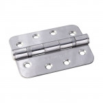 Carlisle Brass Eurospec Grade 13 Plain Ball Bearing Hinge 102mm x 76mm - Radius corners