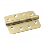 Carlisle Brass Eurospec Grade 13 Plain Ball Bearing Hinge 102mm x 76mm - Radius corners