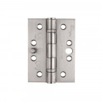 Carlisle Brass Eurospec Enduro Grade 13 Ball Bearing Security Hinge 102mm x 76mm Satin Stainless Steel - Square corners