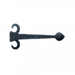 Carlisle Brass Sword Hinge Front - Antique Black