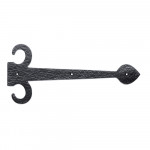 Carlisle Brass Sword Hinge Front - Antique Black